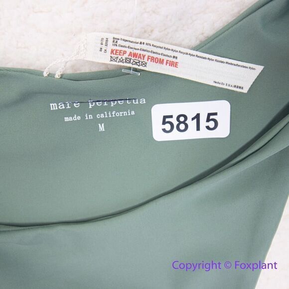 New! Mare Perpetua The Essential Bikini Bottoms in sage, size M - Picture 12 of 12